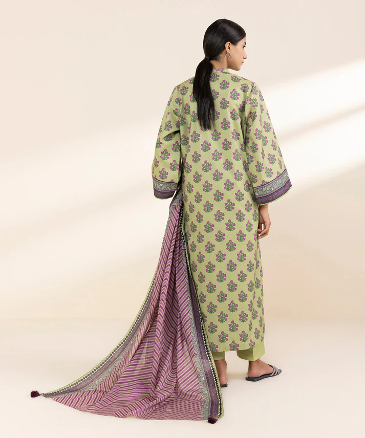 sapphire 3 piece printed unstitched suite (sp 10)