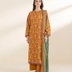 sapphire 3 piece printed unstitched suite (sp 07)