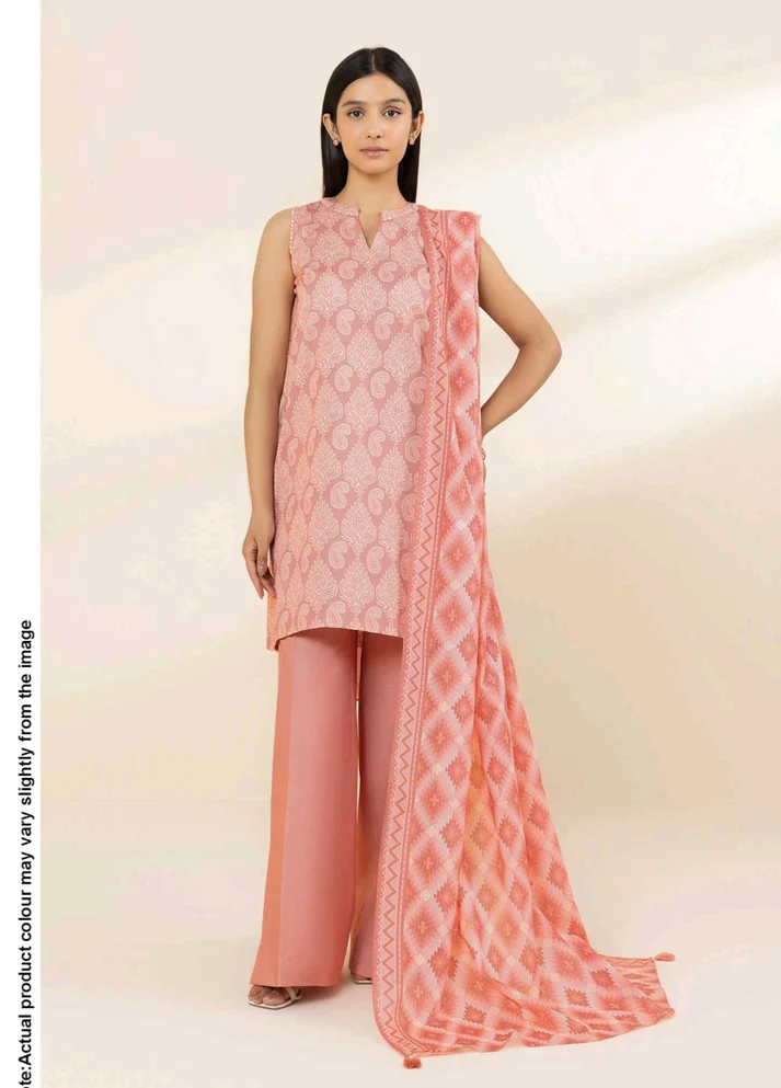 sapphire 3 piece printed unstitched suite sp 03