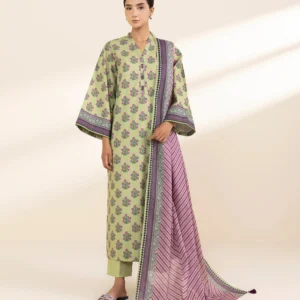 sapphire 3 piece printed unstitched suite (sp 10)