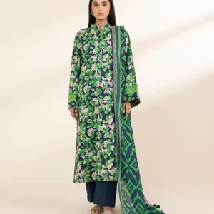 sapphire 3 piece printed unstitched suite (sp 08)